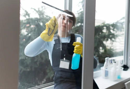 Nettoyage de vitres intérieures et extérieures à Sembleçay